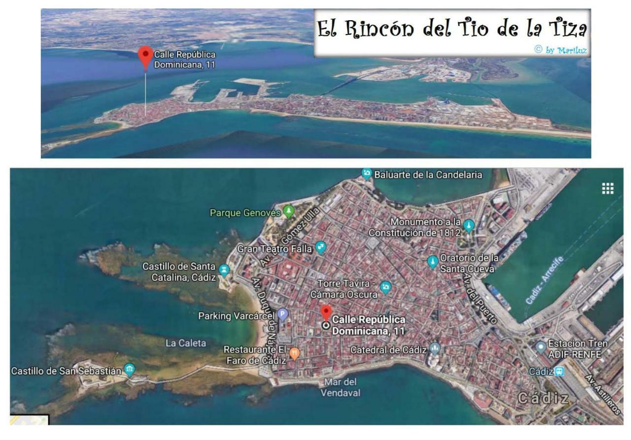 Apartmán El Rincon Del Tio De La Tiza Cádiz Exteriér fotografie